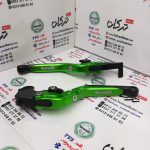 دسته ( کتی ) کلاچ و ترمز تاشو رنتال CNC حرفه ای اسپرت موتور بنلی 250 تک سیلندر قدیم و 300 دوسیلندر قدیم و ریس ( سبز ) - Image 2