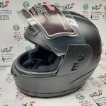 کلاه کاسکت ایمنی فک دار و شال دار رادین رنگ مات - Image 2