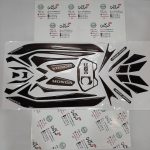 پد ( برچسب ) ارم فول کامل موتور کلیک و طرح کلیک ( مشکی ساده هوندا )
