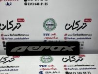 برچسب ( ارم ) تابلو جلو موتور مشکی ایروکس و طرح ایروکس ( نوشته ایروکس )
