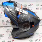 کلاه کاسکت ایمنی فک متحرک عینک دار خارجی مارک ردلاین ابی مات کد 939 - Image 6
