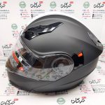 کلاه کاسکت ایمنی فک متحرک عینک دار خارجی مارک ردلاین  سفید مات کد 939 - Image 9