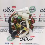 بوبین ( دستگاه ) سیم پیچی برق موتور TVS راکس و نئو NEO کاربرات اصلی - Image 2