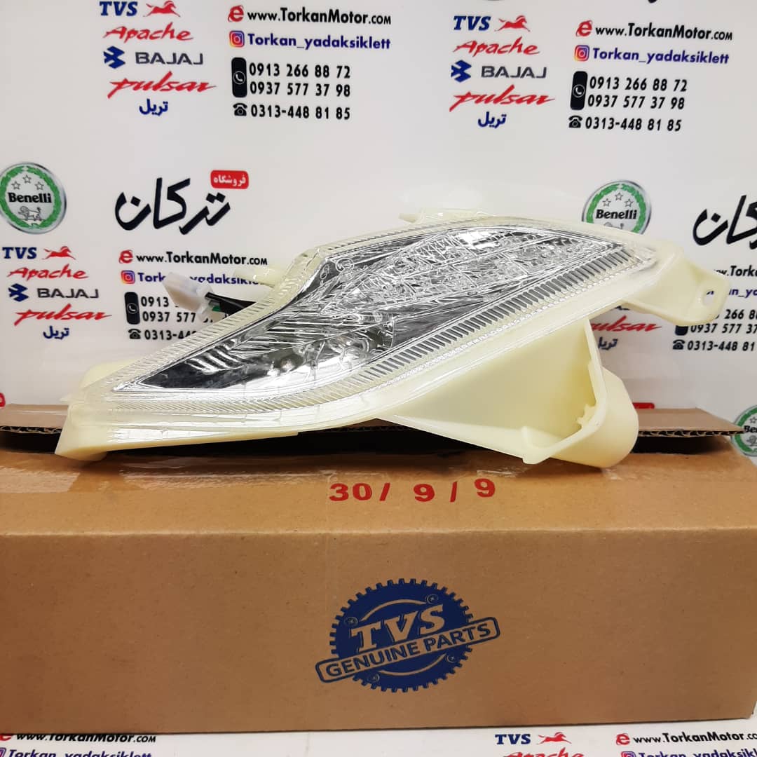 WhatsApp Image 2021-12-01 at 20.36.37 (1) راهنما جلو سمت راست موتور TVS راکس کاربرات اصلی (چند LED) - Image 1