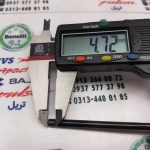 سوپاپ پالس XCD 125 135 ( اکسید ) و باکسر ( بوکسر ) 125 و پلاتین 125 (جفتی) مدل JV - Image 2