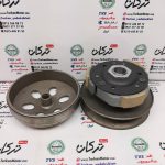 پولی عقب کلاچ کامل موتور طرح کلیک و طرح ایروکس  و کاوان و فیدل و اسکوتر و بنلی ستا SETA 125 ساده