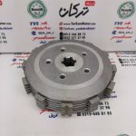 پنج شاخ کلاچ ( دیسک ) زیر و رو با صفحه کلاچ کامل موتور بنلی 150 قدیم و 180