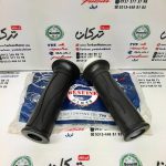 لاستیک سر دسته فرمان گاز و کلاچ با استخوانی موتور اپاچی 150 ، 160 ، 180 و 200 اصلی (جفتی)