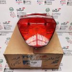 خطر عقب کامل موتور TVS راکس جدید شیشه قرمز اصلی