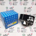 سیلندر با رینگ و پیستون ( پستان ) موتور پالس 180 UG4 (بدون هندل ، زین دو تکه ) کانال دار مشکی اصلی - Image 3