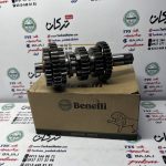 شافت گیربکس ( شفت ) دنده زنجیر خروجی موتور بنلی 150 کیوی KEEWAY CITY ( کامل ) اصلی - Image 2