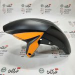 قاب گلگیر جلو موتور پالس NS 200 ان اس کاربراتی زرد طلایی اصلی