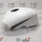 قاب روی ( وسط ) باک موتور پالس 160 و 150 و NS 200 ان اس سفید اصلی - Image 2
