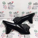 قاب ( فلاپ ) بغل بلوری چراغ جلو موتور بنلی 180 مشکی اصلی (جفتی)