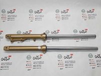 میله و پاشاخ کمک جلو کامل موتور اپاچی 150 ، 160 و 180 شرکتی (جفتی)