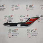 قاب ( کاور ) دمی عقب زیر زین سمت چپ موتور بنلی 250 تک سیلندر قدیم مشکی اصلی - Image 2