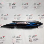 قاب (کاور) گیتاری زیر زین موتور TVS راکس قدیم مشکی طوسی ابی سمت چپ تکی شرکتی - Image 2