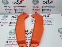 لچکی فلاپ ( قاب ) بغل چراغ طرح کلیک ( نارنجی ) خارجی ( جفت ) کوچک