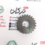 دنده هرز گرد گیربکس 4 حفره برجسته موتور بنلی 150 قدیم ( 23 دندانه ) اصلی - تصویر 2