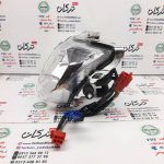 بلوری چراغ جلو کامل موتور TVS راکس و نئو NEO اصلی ( لامپ بزرگ H4 ) - Image 2