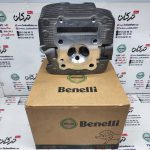 سر سیلندر همراه با درب سوپاپ موتور بنلی 150 قدیم انژکتور و کاربرات اصلی - Image 3