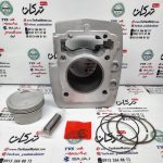 سیلندر با رینگ و پیستون ( پستان ) موتور فلات پرواز طرح CRF سی ار اف انژکتور و کاربرات