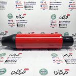اگزوز قهرمانی باتومی ساده ( قرمز )