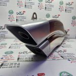 اگزوز قهرمانی برند SC PROJECT دو لول استیل نقره ای - Image 2