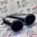 اگزوز قهرمانی برند اکروپاویچ دو لول دهنه گرد ( مشکی ) - Image 2