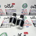 وزنه ( محافظ ) سر میله فرمان رنتال اسپرت نقره ای استیل (جفتی) ته بسته