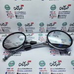 اینه گرد طرح سی بی CB تمام فلز