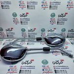 اینه گرد طرح سی بی CB تمام فلز - Image 2