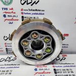 شش شاخ کلاچ ( دیسک ) زیر و رو همراه با صفحه کلاچ موتور تریل و هوندا ( کامل ) 7 صفحه