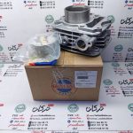 سیلندر کامل با رینگ و پیستون ( پستان ) موتور tvs تی وی اس rockz راکس و neo نئو 125 اصلی