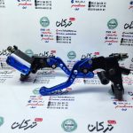 ست کامل پمپ ترمز و قلوه کلاچ رنتال cnc اسپرت انواع موتور سیکلت ( ابی )