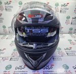 کلاه کاسکت ایمنی فک متحرک عینک دار خارجی مارک ردلاین طوسی جدید مات کد 5-939 - Image 7