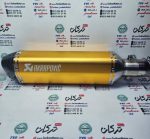 اگزوز قهرمانی برند اکروپاویچ 6 گوش سر کربن سایلنس دار ( طلایی ) - Image 3