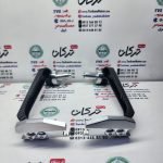 هند گارد ( محافظ ) سر دسته فرمان انواع موتورسیکلت ها استیل نقره ای کربن (جفتی) تمام فلز