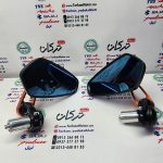اینه اسپرت سر فرمان رنتال cnc نارنجی (جفتی)