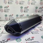 اگزوز قهرمانی برند اکروپاویچ 6 گوش سر کربن سایلنس دار ( مدادی ) - Image 2