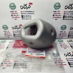 استیل ( قاب ) محافظ ته اگزوز موتور SYM گالکسی NA و NH اصلی (رنگ نقره ای مات) - Image 2