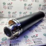 اگزوز قهرمانی گرد طرح cb سی بی سایلنس دار ( مشکی ) - Image 2