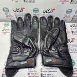 دستکش حرفه ای ضربه گیر دار چرمی الپین استار اصلی - Image 2