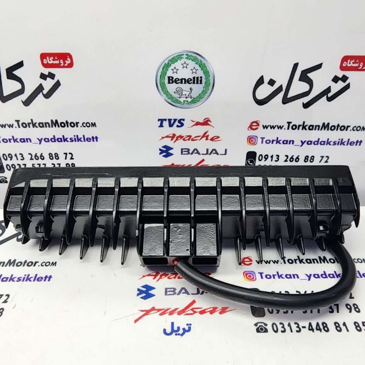 پرژکتور پلیسی چند حالته موتورسیکلت ( فلزی ) - تصویر 2