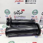 لاستیک سر دسته فرمان گاز و کلاچ با استخوانی موتور طرح ایروکس دو سیم گاز(جفتی) - Image 2