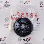 دنده ( طبق ) زنجیر چرخ عقب همراه 4 چهار شاخ توپی ( کوبلینگ ) موتور گالکسی NA 180 و N180 اصلی - Image 2