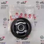دنده ( طبق ) زنجیر چرخ عقب همراه 4 چهار شاخ توپی ( کوبلینگ ) موتور گالکسی NA 180 و N180 اصلی