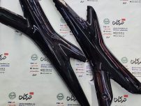 قاب X ایکس ( کاور ) گیتاری زیر زین موتور طرح ایروکس و nvx ( مشکی براق ) قسمت پایین اتاق جدید ( جفت ) بدون ارم
