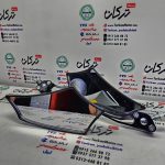اینه اسپرت پایه رنتال CNC زرد طلایی - Image 2