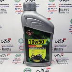 روغن موتور 10/50 SN JASO MA TK89 سنتتیک ( ا لیتری ) قرمز رنگ